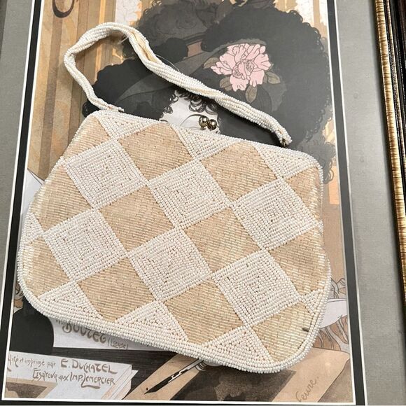 Vintage Beaded  Evening Handbag - Picture 1 of 8
